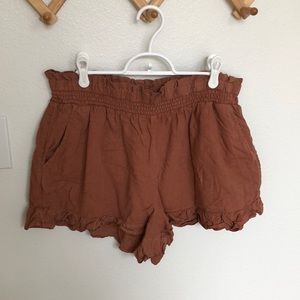 Aerie Ruffle Shorts